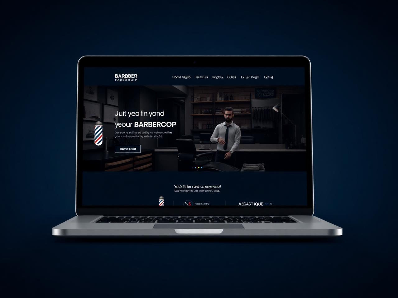 Precision Cuts website preview